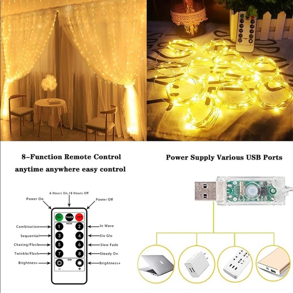 Lumières rideaux - Picture 2 of 5